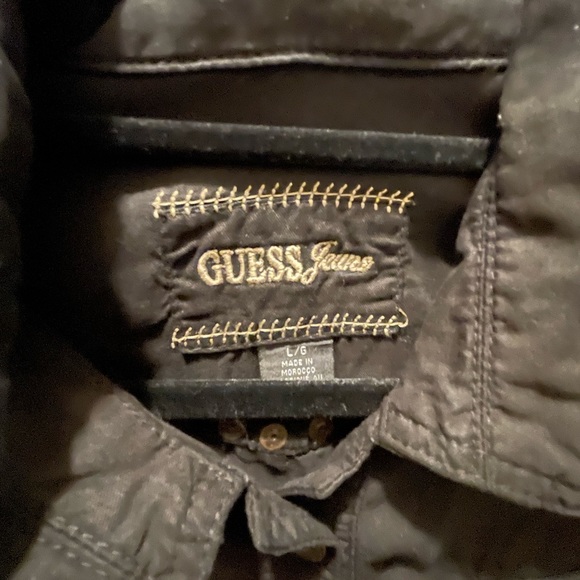 Guess Black Blazer Women’s Size Large - Picture 2 of 3